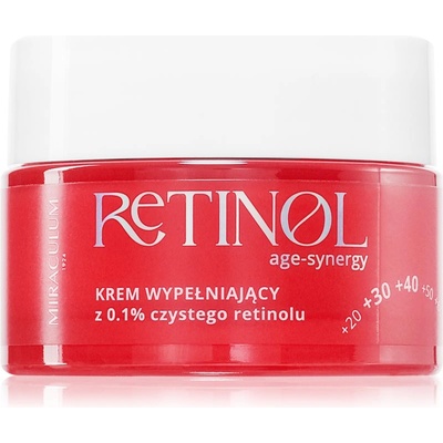 Miraculum AGE-SYNERGY RETINOL 0.1% активен нощен крем за редукция на пигментни петна с ретинол 50ml