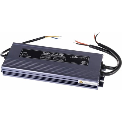 LED zdroj 12V 600W SLIM-12V-600W