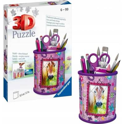 Ravensburger 3D puzzle Stojan na tužky Kůň 54 ks