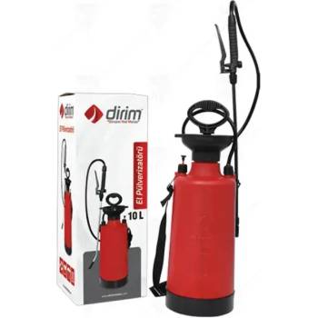 Пръскачка рамeнна DIRIM 10L - пластмасова, с ръчно бутало (44713)
