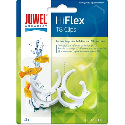 Juwel HiFlex T8 Clips plast 4 ks