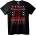 NOONEBRAND Тениска Rammstein Коледен Рок - S, Black