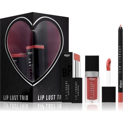 BPerfect Lip Lust Trio комплект за устни цвят Hero Trio