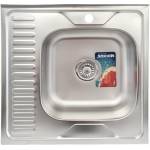  Кухненска мивка mixxus z6060r-08-180e от неръждаема стомана (10036) Мивка за вграждане