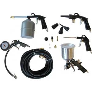Elektro Maschinen REM Power DWK 14 S, Комплект пневматични инструменти 14 бр