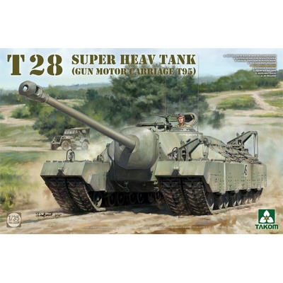 Takom T28 Super Heavy Tank (Gun Motor Carriage T95) 1:35