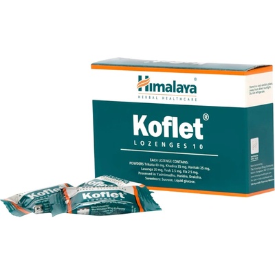 Himalaya Кофлет против кашлица, 10 бонбона, Himalaya