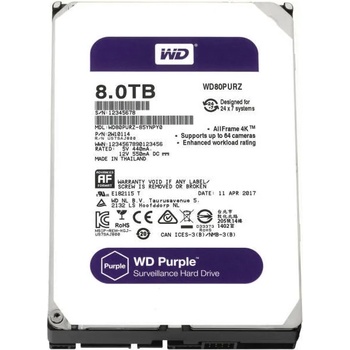 Western Digital WD Purple 8TB 5400rpm SATA3 (WD80PURZ)