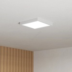 EGLO 901336 - LED таванно осветително тяло за баня FUEVA LED/10, 5W/230V 22x22cm IP44 бяло (EG901336)