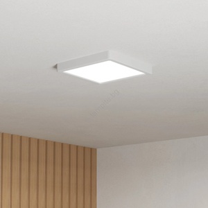 EGLO 901336 - LED таванно осветително тяло за баня FUEVA LED/10, 5W/230V 22x22cm IP44 бяло (EG901336)
