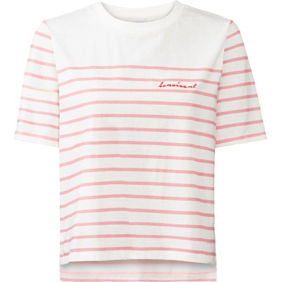 LASCANA Тениска розово, бяло, размер xs-s
