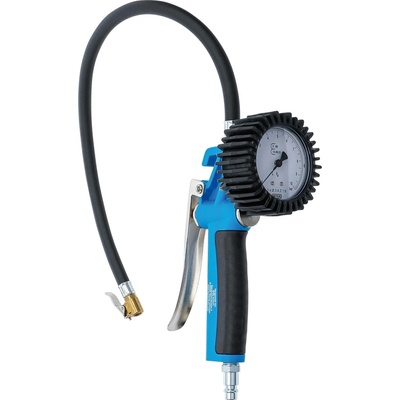 BGS technic 55410 Pistole pro huštění pneumatik s manometrem cejchovaná 0 - 10 barů