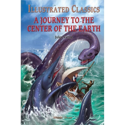 Journey To The Center of The Earth: Illustrated Abridged Children Classics English Novel With Review Questions Hardback