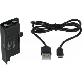 VHBW Baterie pro Microsoft XBOX One X / S / Elite Wireless Controller, s pouzdrem, 1200 mAh - neoriginální