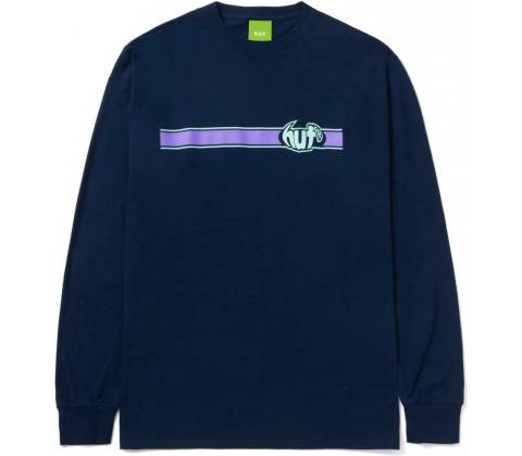 HUF Candyflip LS Tee navy