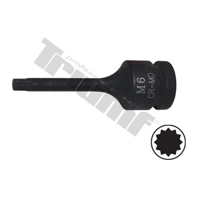 TRIUMF Hlavica XZN kovaná, 1/2" vstup - M6