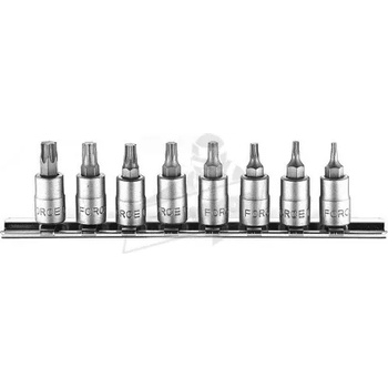 Image 1 of FORCE Комплект вложки с накрайник Torx Force, 8 броя (JN62370)