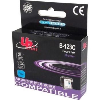 Compatible Консуматив Brother LC123/125/121 Cyan съвместим (LF-INK-BROT-LC123/121C)