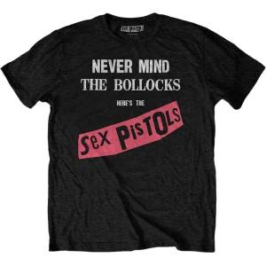 Sex Pistols Never Mind The Bollocks Original Album Black M Риза (SPTS01MB02)