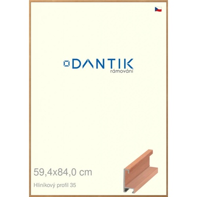 DANTIK rám na obraz 59,4x84 Dýha třešeň