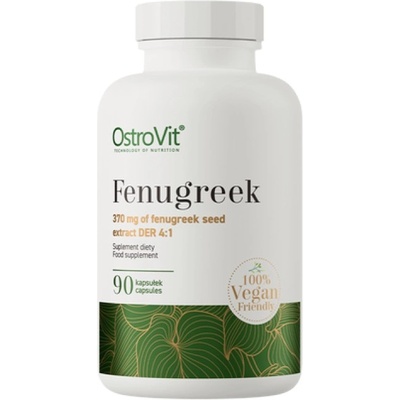 OstroVit Fenugreek 370 mg | 4: 1 Seed Extract [90 капсули]
