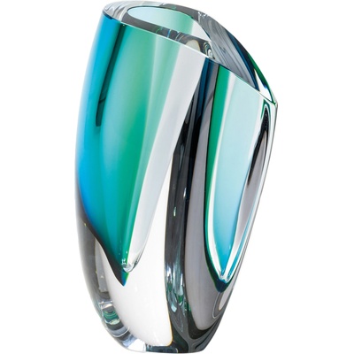 Kosta Boda Ваза Mirage 31 см зелено-синя (7042220)