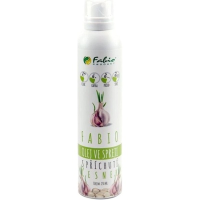 Fabio Řepkový olej ve spreji Česnek 250 ml
