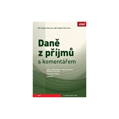 Daně z příjmů s komentářem 2024