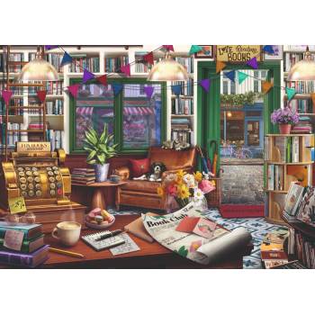 Image 1 of Ravensburger - Puzzle Book Lover's Shop - 1 000 piese