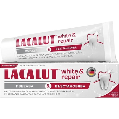 Lacalut White & Repair Паста за зъби, 75 ml