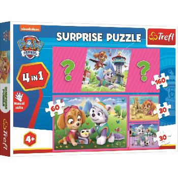 Trefl Пъзел Trefl 4 в 1 - Пес Патрул (91901)