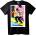 NOONEBRAND Тениска Лотария Пияницата - 2XL, Black
