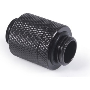 Alphacool D-Plug Alphacool ES, 20mm, G1/4 AG auf G1/4 AG, Черен мат (AC-1021768) - cybertrade