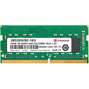 Transcend DDR4 16GB 3200MHz CL22 JM3200HSE-16G