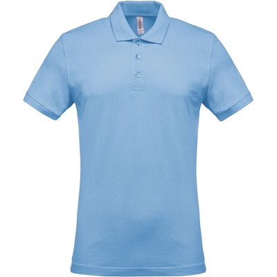 Kariban k254 / Мъжко поло с пике - небесно синьо 4xl (20k25441014)