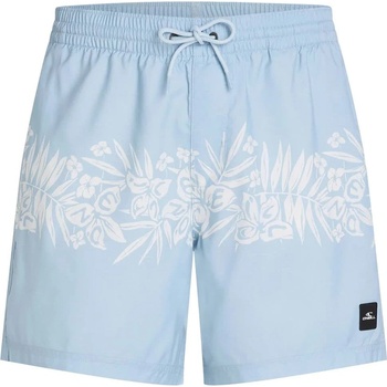 O'Neill Бански гащета O´neill Uni Flower 16´´ swimming shorts - Blue (Light Blue Tropical Stripe)
