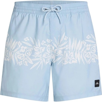 O'Neill Бански гащета O´neill Uni Flower 16´´ swimming shorts - Blue (Light Blue Tropical Stripe)