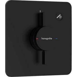 Hansgrohe DuoTurn Q - Смесител за душ вграден, черен мат 75614670 (75614670)