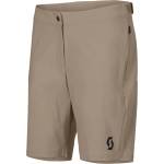 SCOTT Дамски шорти за колоездене Scott Women's Shorts Vertic Lt with Pad Cycling bottoms - Toast Beige (155-2343-0512)