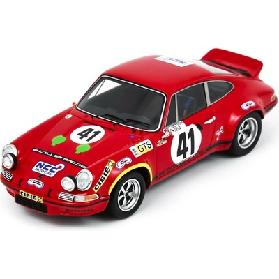 Carrera Porsche 911 RS 41 Selz/Vetsch 24h Le Mans 1973 Spark 1:43