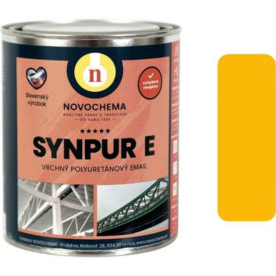 Novochema Synpur E 4 kg Dopravní žlutá