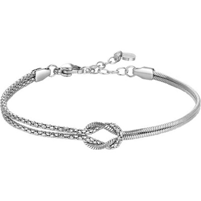 Luca Barra Dámský náramek uzel z chirurgické oceli 16+3 cm BK2903