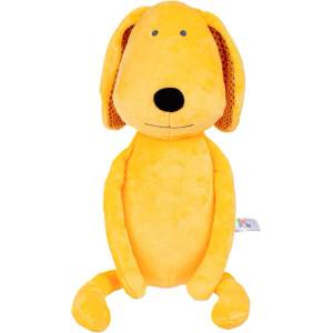 Balibazoo Мека играчка за гушкане Bali Bazoo - Dog, 58 cm, оранжевa (111059) - baby