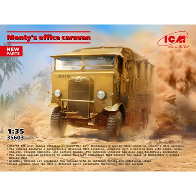 ICM Monty's office caravan 1:35