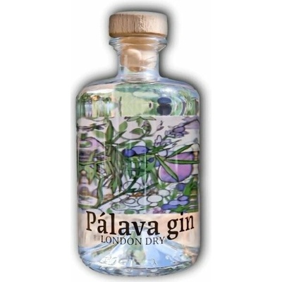 Pálava Gin London Dry 43% 0,5 l (holá láhev)