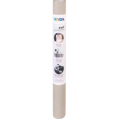 HEYDA Papír se vzhledem kůže šedý 50 × 110 cm