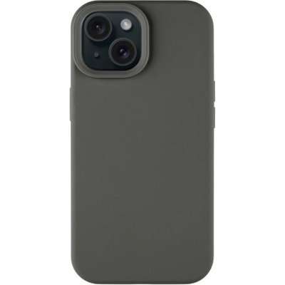 Tactical Velvet Smoothie silikónový kryt s MagSafe pre iPhone 15 - tmavo zelený 57983122594