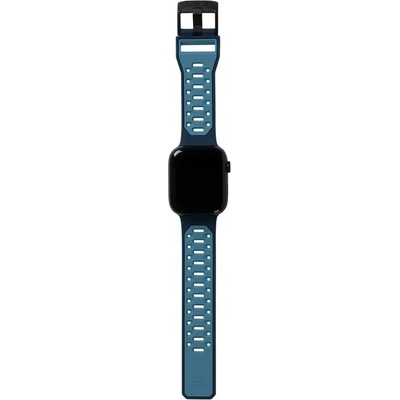 UAG Изключително здрава силиконова каишка за Apple Watch 42мм, 44мм, 45мм, Ultra 49мм - Urban Armor Gear Civilian New Strap (син) (194002115555)