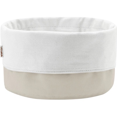 Stelton Košík na pečivo bavlna písková bílá 23 cm