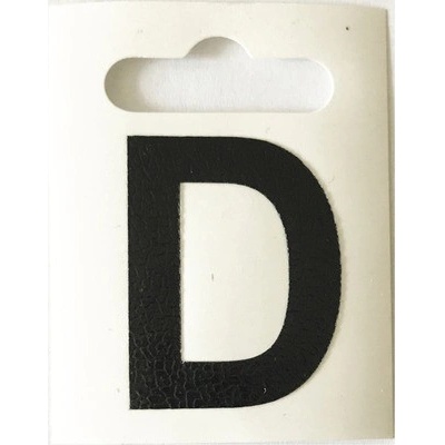 Samolepka "D", 50 x 65 mm, fólie